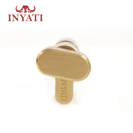 Cylinder Euro 65mm Brass Thumb Turn Inyati Kb-v5d - Image 3